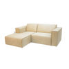 Sofa en L Malibu Antifluido Marfil