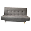 Sofa Cama London 3 Posiciones Tela Amigable a las Mascotas Gris